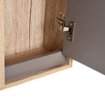 49x57cm Wall Mounting Bathroom Cabinet & Mirror Shelf Door Home Storage - Mirror from HOMCOM