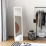 HOMCOM Full Length Mirror, Floor Standing or Wall-Mounted Long Mirror - Mirror from HOMCOM