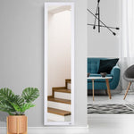 HOMCOM Full Length Mirror, Floor Standing or Wall-Mounted Long Mirror - Mirror from HOMCOM