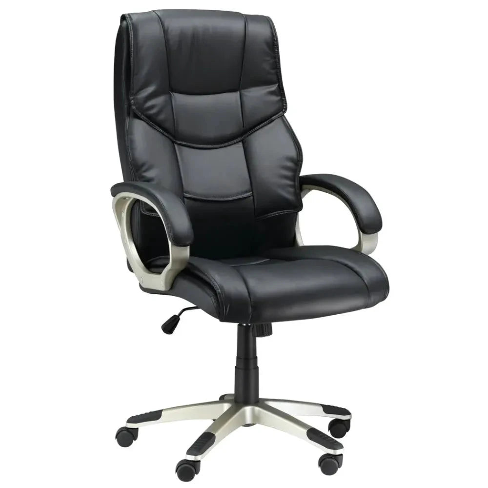Executive Computer Office Desk Chair PU Leather Swivel Chairs High Back by HOMCOM