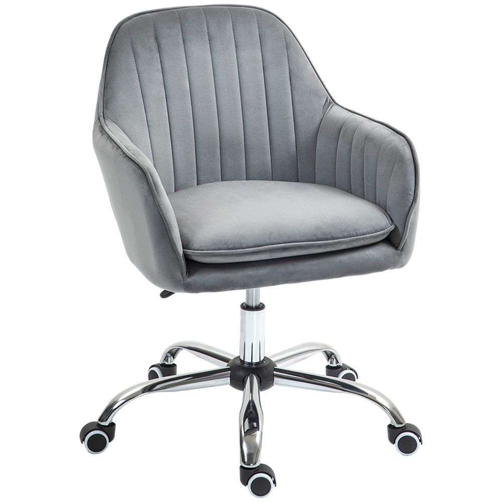 HOMCOM Office Chair, Swivel Desk Chair w/ Adjustable Height - Office Chair from HOMCOM