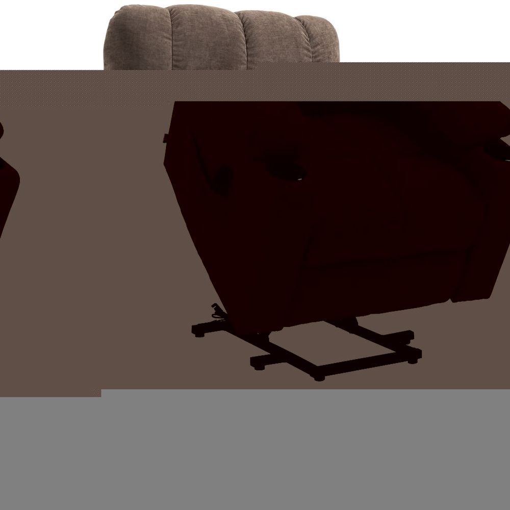 Heavy Duty Riser and Recliner Chair Lift Chair for the Elderly, Brown - Recliner from HOMCOM
