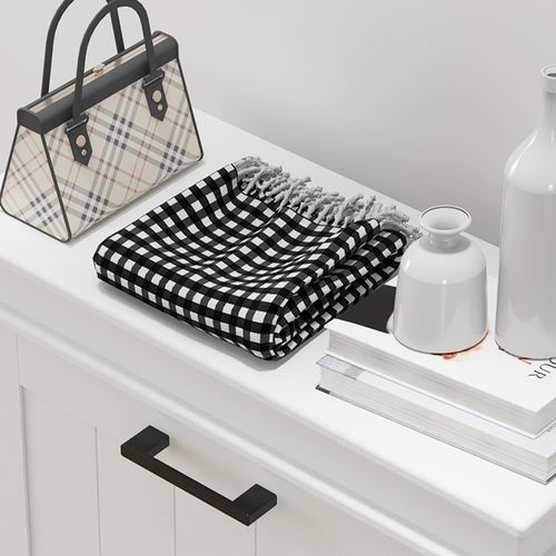 HOMCOM Slim Shoe Storage Cabinet with 3 Flip Drawers for Entryway, White - Shoe Storage from HOMCOM