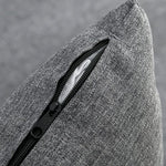 HOMCOM Corner Sofa Bed with Storage, 3 Seater Pull Out Sofa Bed, Dark Grey - Sofa Bed from HOMCOM