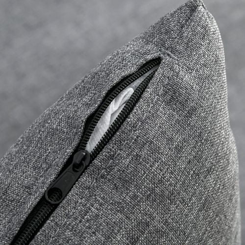 HOMCOM Corner Sofa Bed with Storage, 3 Seater Pull Out Sofa Bed, Dark Grey - Sofa Bed from HOMCOM