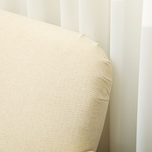 HOMCOM 2 Seater Sofa with 21cm Thick Padding and Wood Legs - Sofa from HOMCOM