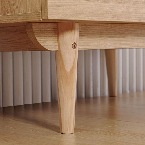 Modern Wardrobe with 2 Drawers, Hanging Rail, Clothes Organizer for Bedroom - Wardrobe from HOMCOM