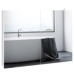 kleankin Wall Mounted Bathroom Storage Cupboard with Mirror, LED Light, USB by kleankin