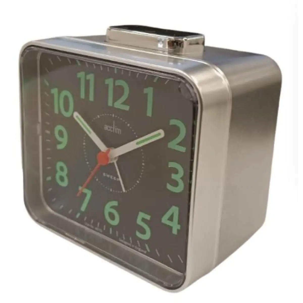 Acctim Acctim Parker Alarm Clock in Silver - 16467 - Clock
