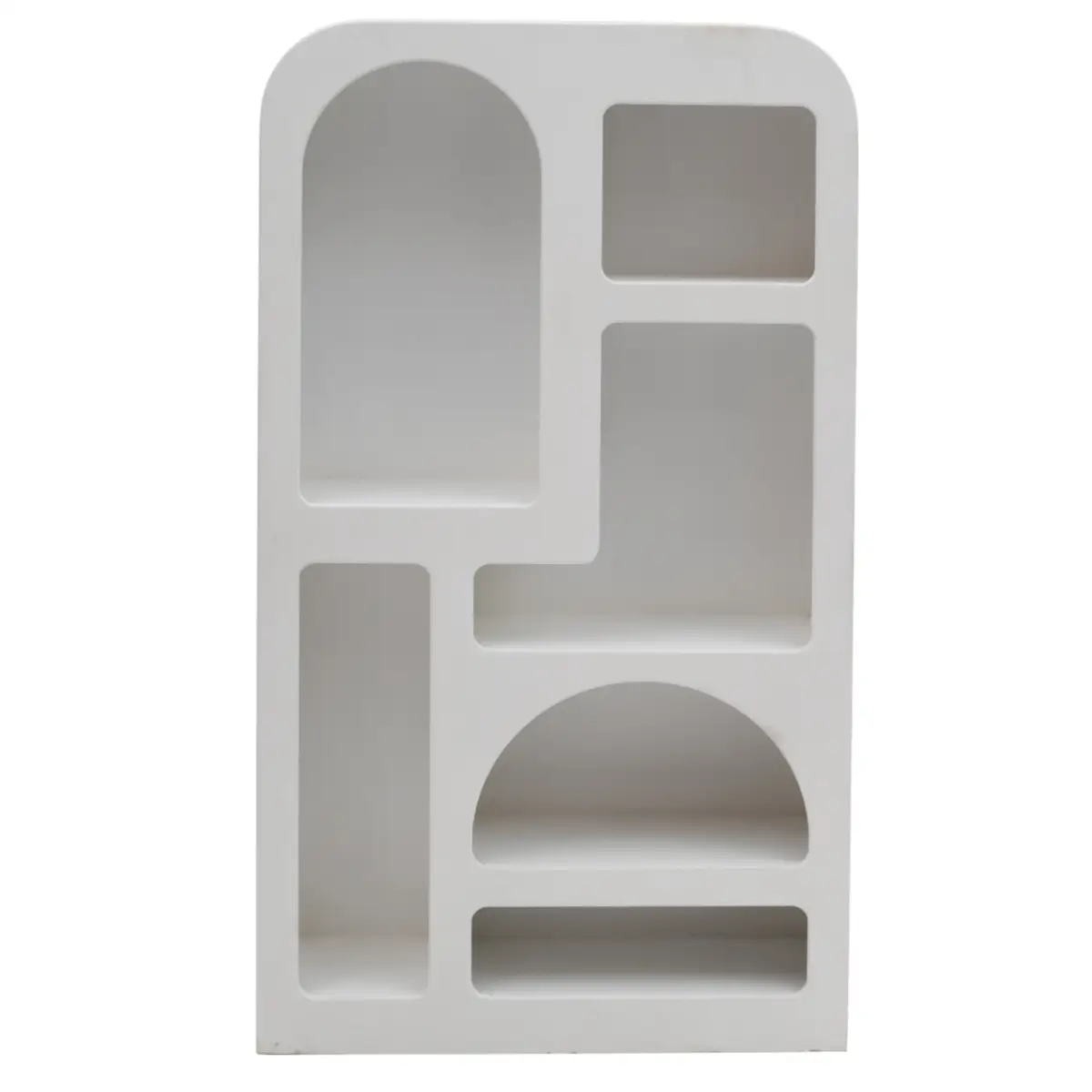 Indian Hub Geo Geo Tall Geometric Bookcase - Bookcase