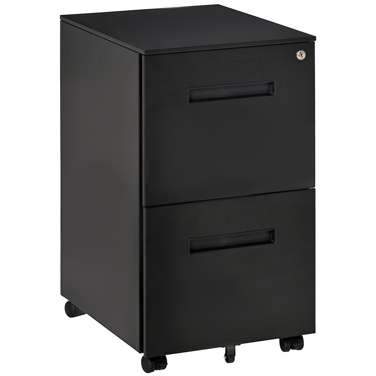 Vinsetto 2-Drawer Locking File Cabinet Office