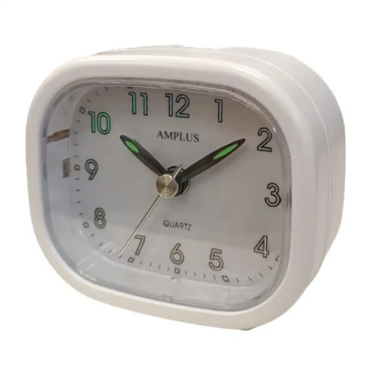 Amplus Amplus Travel White Dial Luminous Hands Alarm White Clock PT182W - Clock