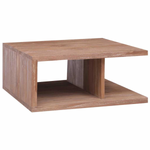 vidaXL vidaXL Coffee Table 70x70x30 cm Solid Teak Wood - Coffee Table