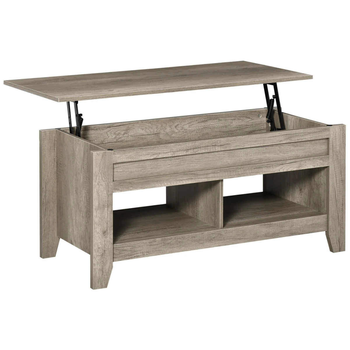 HOMCOM Lift Top Coffee Table With Hidden Storage by Homcom