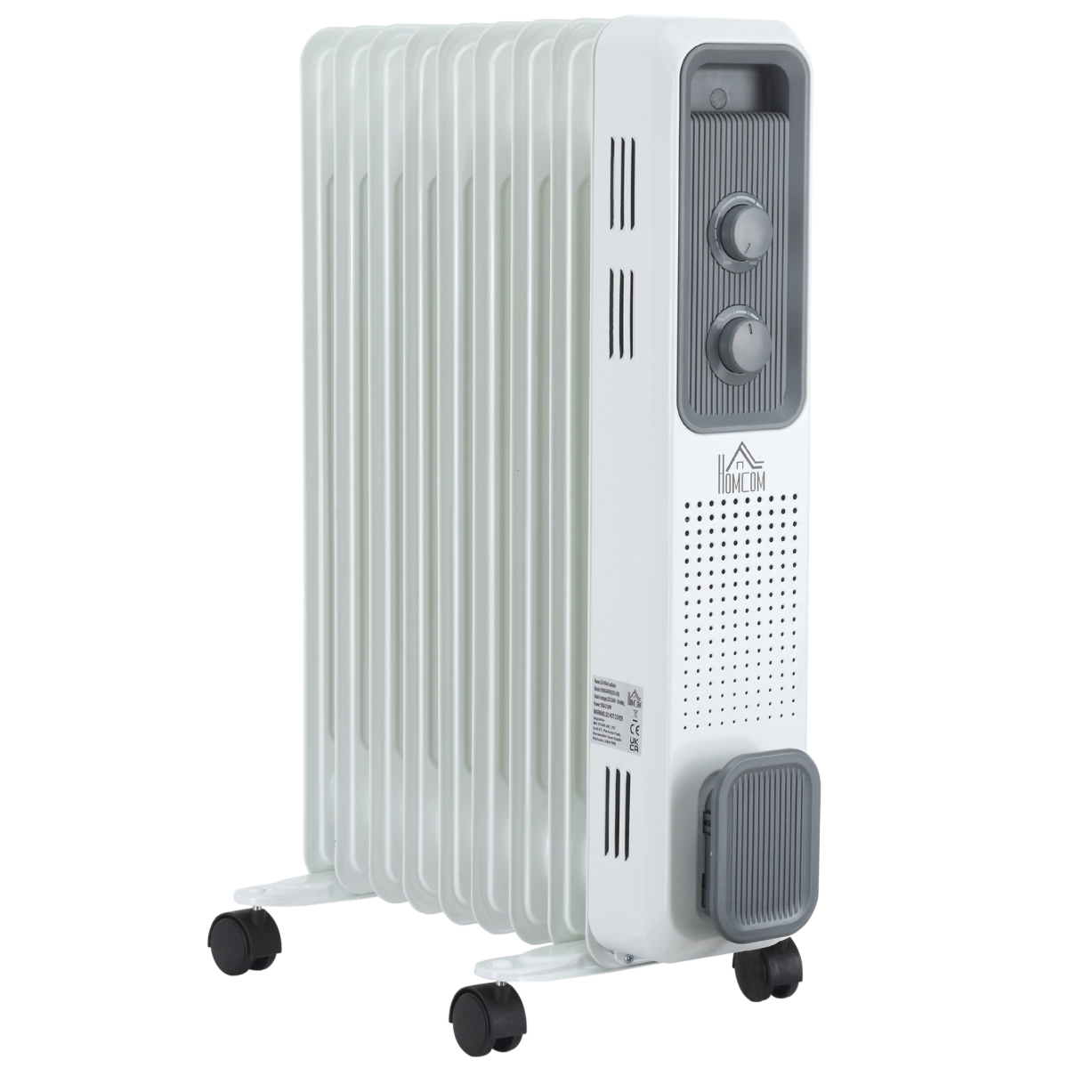 Homcom Oil Radiator 2180W 9Fins SafePower HomeUse