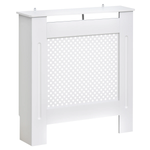 MDF Radiator Cover 78Lx19Wx82Hcm Diamond Grill by HOMCOM