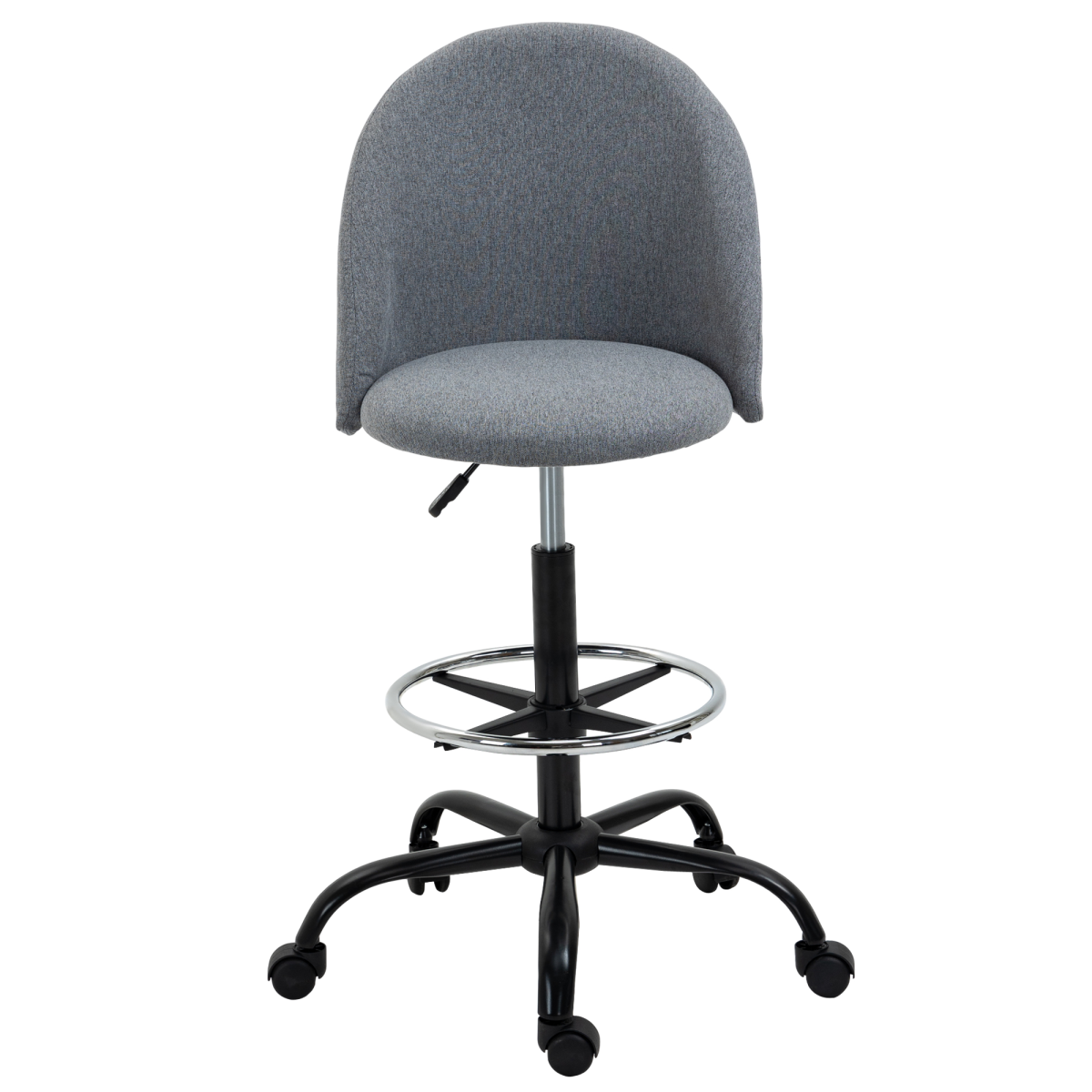 Vinsetto Draftsman Chair 97cm Padded Seat Home