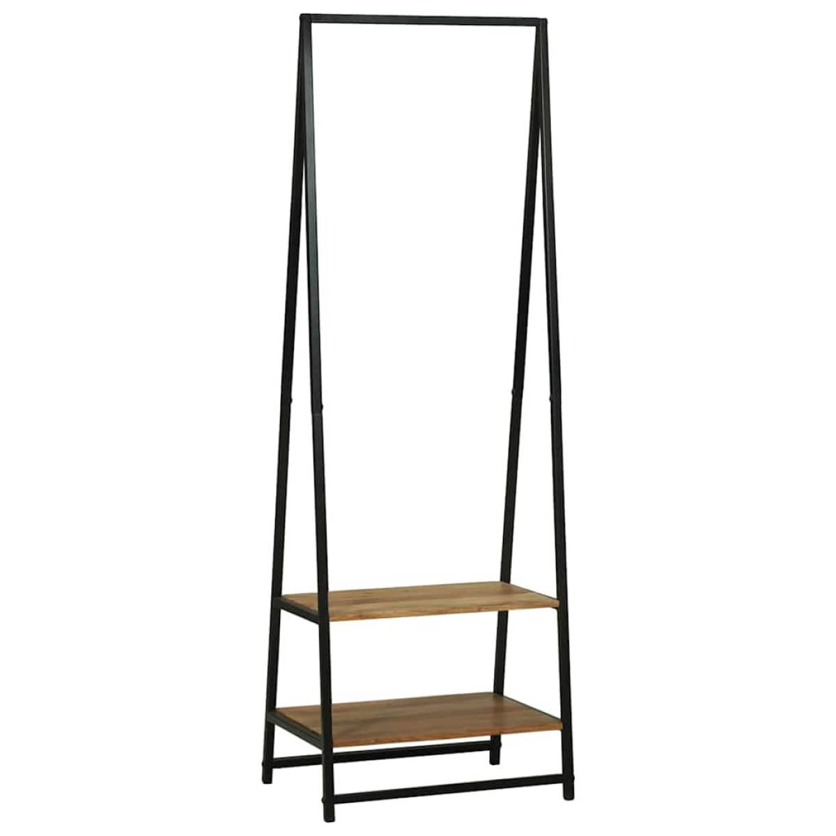 VidaXL Clothes Rack 60 x 45 x 180 cm Solid Acacia Wood Minimalist Frame For Home Organization - vidaXL - Home Symphony
