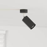 vidaXL vidaXL Ceiling Spotlight with Spotlights Black 6 x 6 x 16 cm Metal - Spotlight