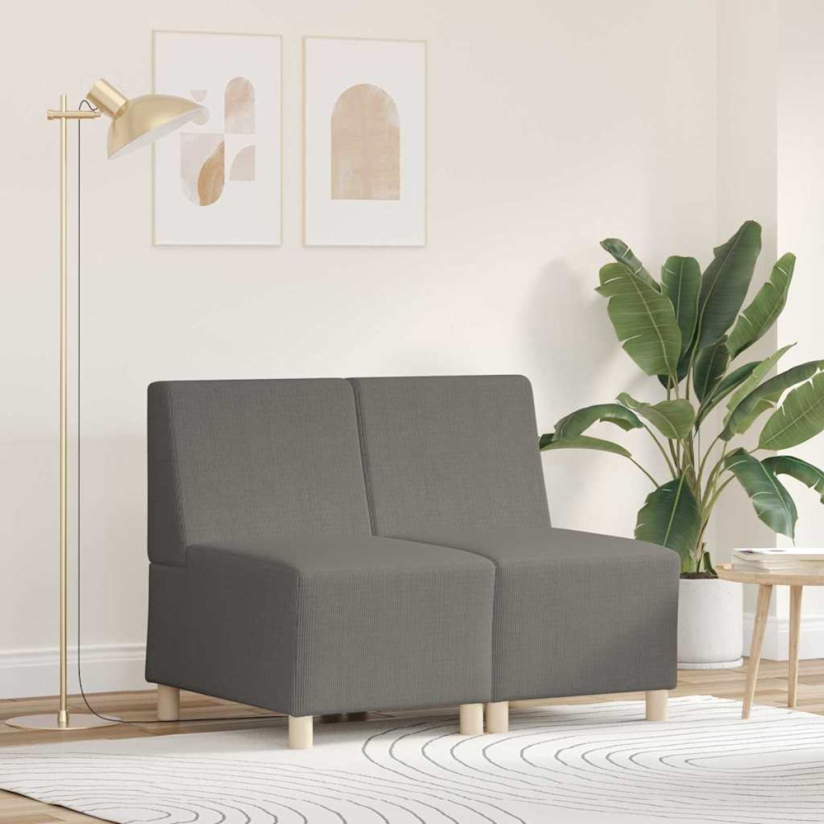 VidaXL Modular Sofa 55x74x82 cm Armless Living Room - vidaXL - Home Symphony