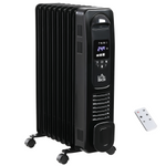 Homcom Oil Filled Radiator 2000W LED Timer Home - HOMCOM - Home Symphony
