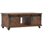 VidaXL Coffee Table 91x51x38 Solid Fir LivingRoom by vidaXL