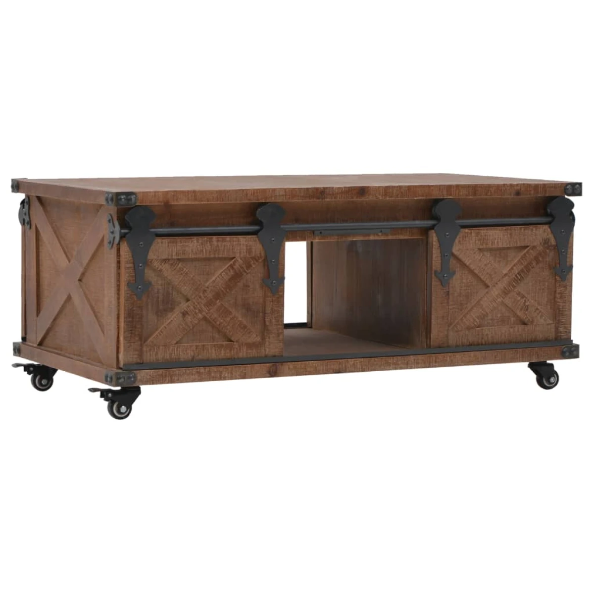 VidaXL Coffee Table 91x51x38 Solid Fir LivingRoom by vidaXL