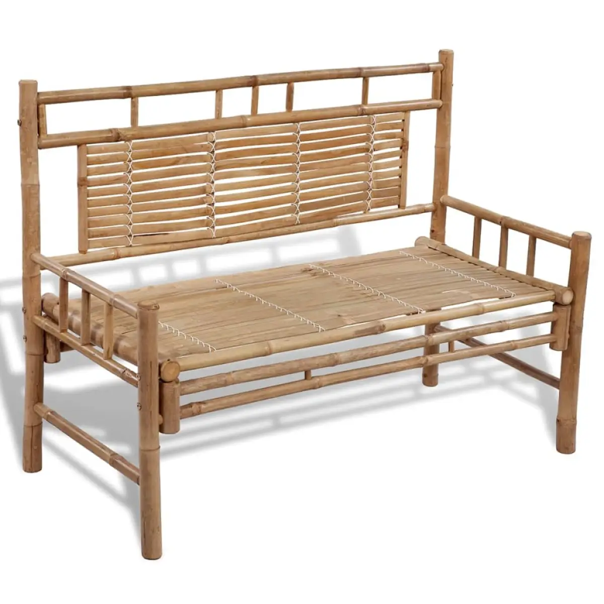 vidaXL vidaXL Garden Bench 120 cm Bamboo - Garden Chairs