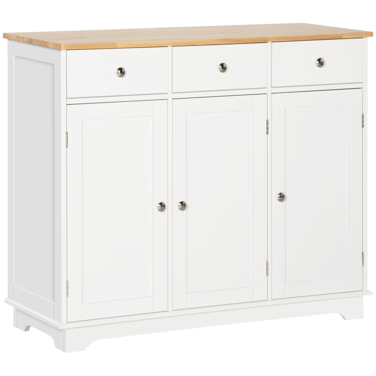 Quality Sideboard 3Drs Adjustable Shelves Hall - HOMCOM - Home Symphony