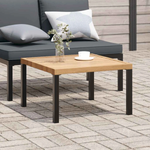 vidaXL vidaXL Garden Table 65x65x40 Aluminium Outdoor - Coffee Table