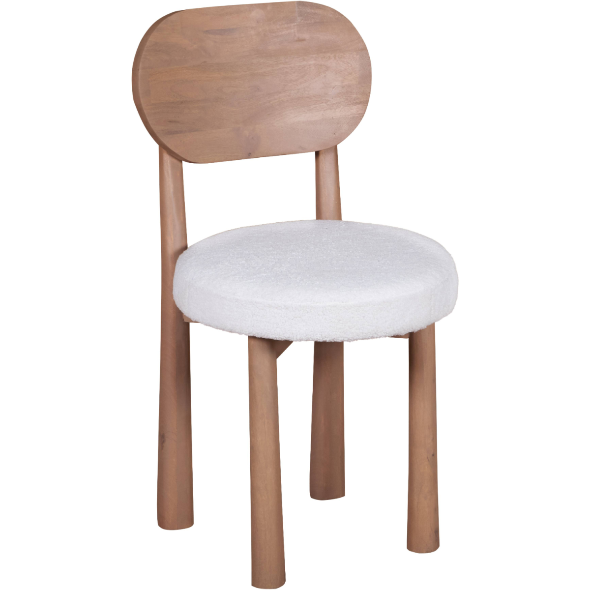 Indus Dining Chair 52x53x82 cm Mango Wood Home - Indian Hub - Home Symphony