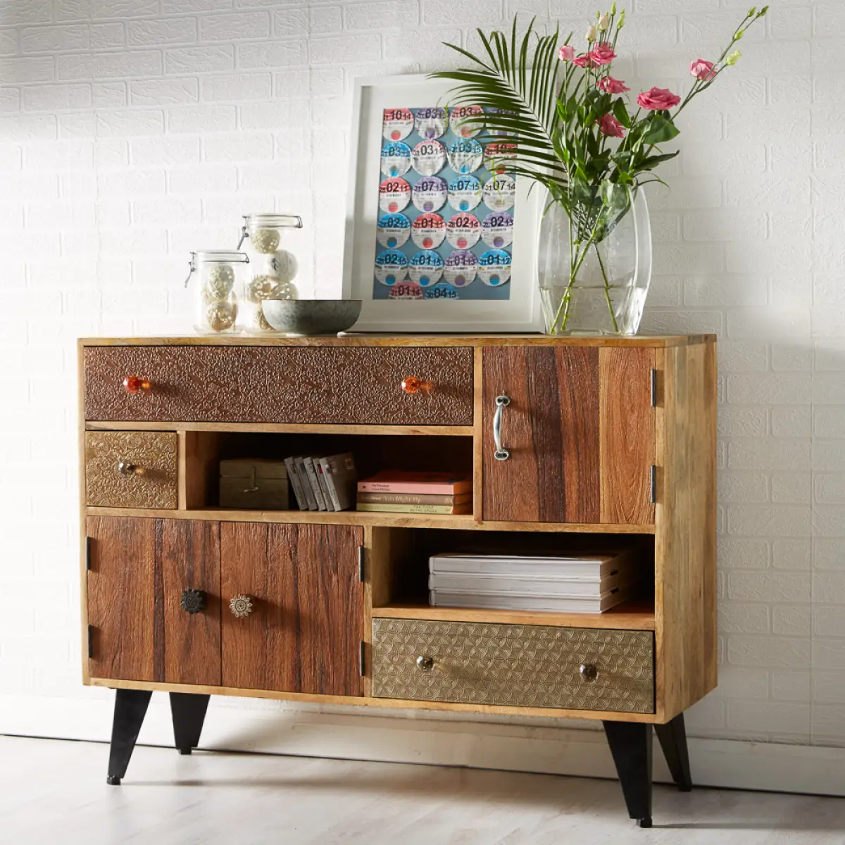 Indian Hub Sorio Large Sideboard 1 - Sideboard