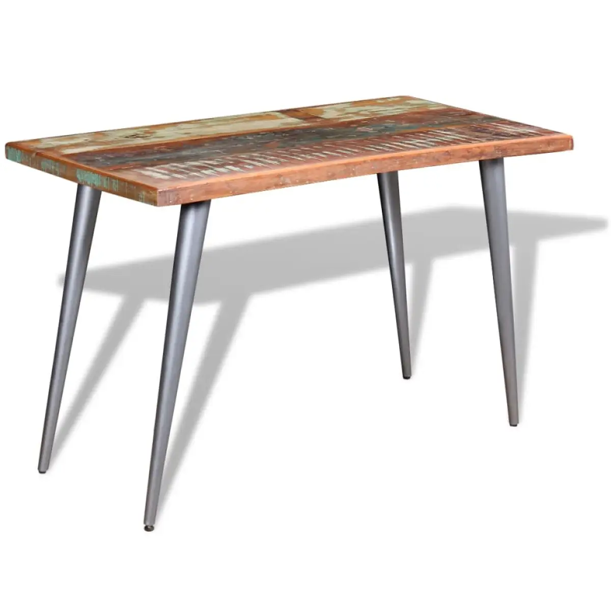 vidaXL vidaXL Dining Table Solid Reclaimed Wood 120x60x76 cm - Dining Table