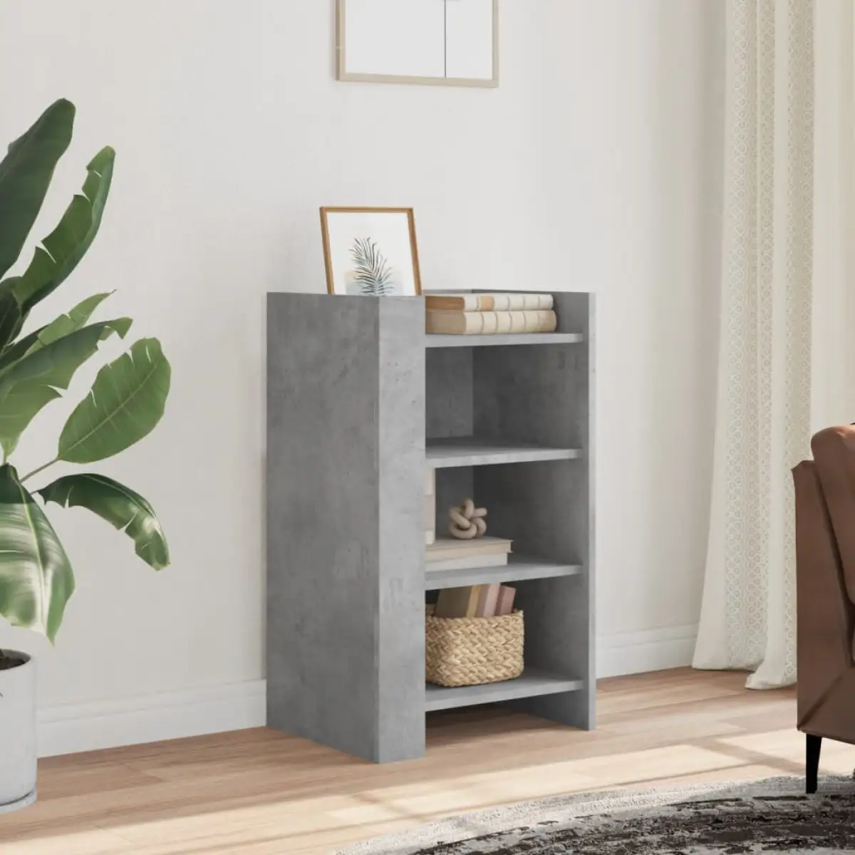 vidaXL vidaXL Sideboard Concrete Grey 45x35x75 cm Engineered Wood - Sideboard