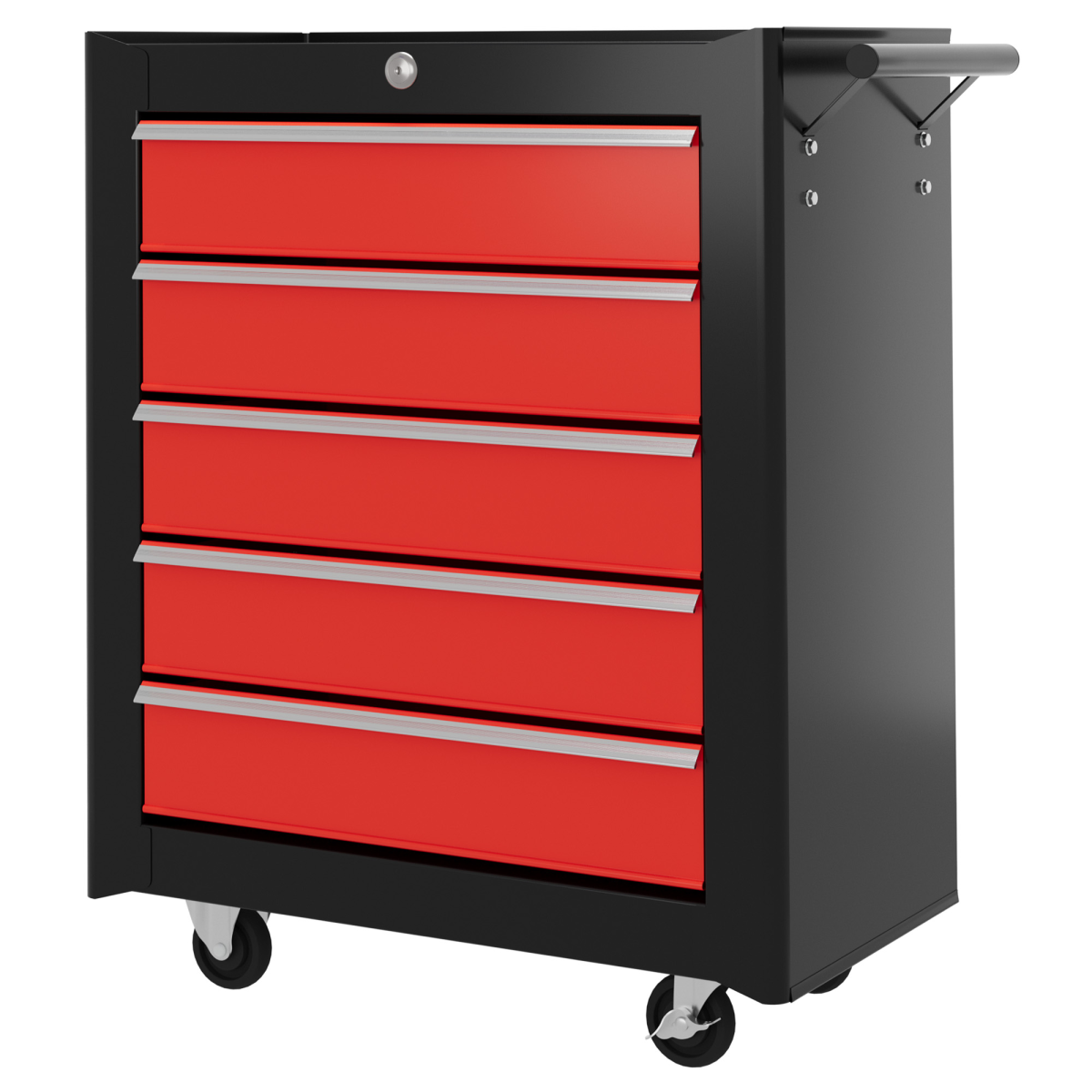 HOMCOM Tool Chest 5 Drawer Lockable Garage - HOMCOM - Home Symphony
