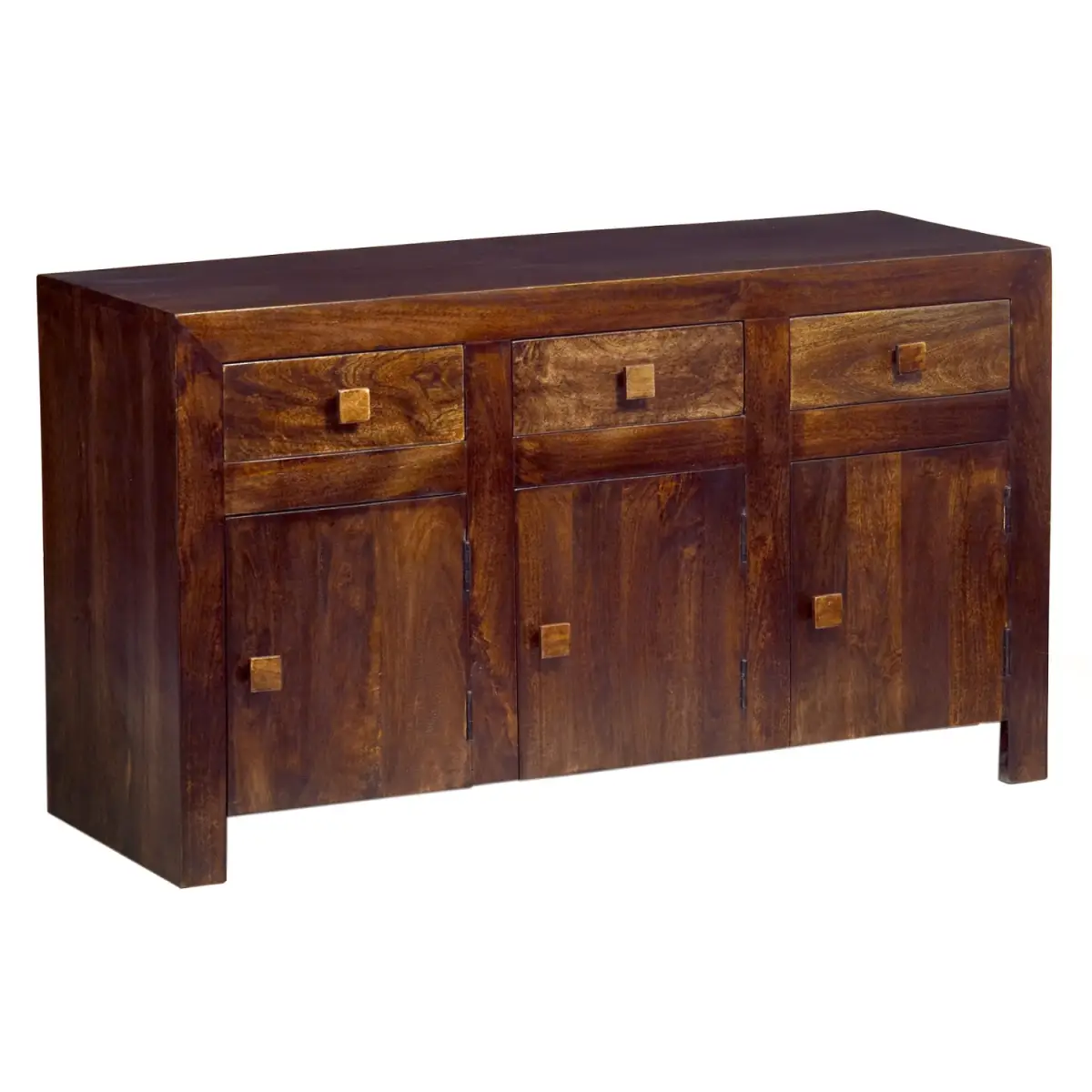 Indian Hub Toko Dark Mango Large Sideboard - Sideboard