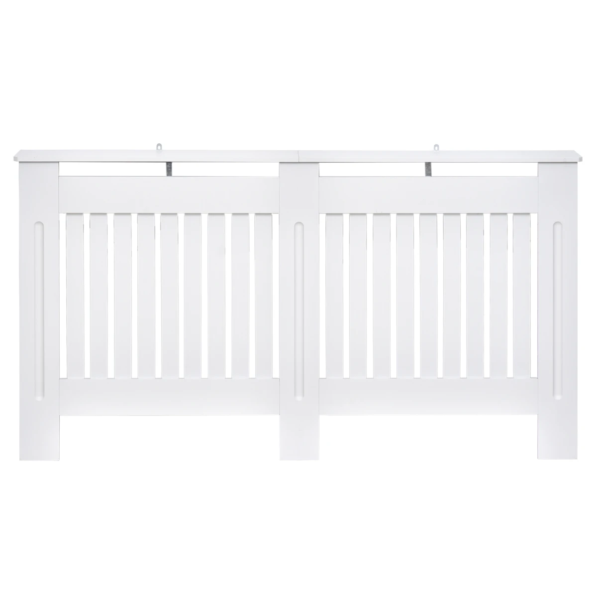 Homcom Homcom Radiator Cover Slatted 152x19x81cm Home - Radiator