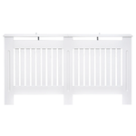 Homcom Homcom Radiator Cover Slatted 152x19x81cm Home - Radiator
