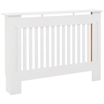 HOMCOM Radiator Cover 112x19x81cm Slatted Home by Homcom