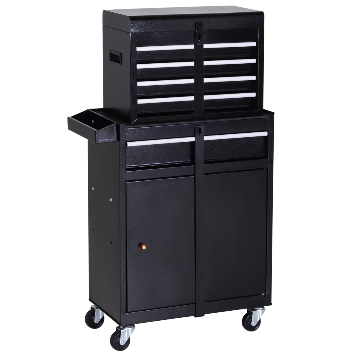 Durhand 4 Drawer Rolling Tool Cabinet With Lock - DURHAND - Home Symphony
