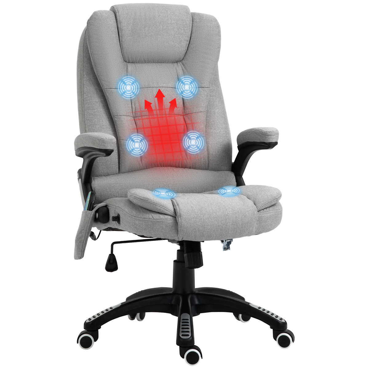 Premium Reclining Chair SixPoint Massage Office - Unbranded - Home Symphony