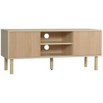 HOMCOM HOMCOM TV Stand Cabinet 50 Inch TV Sliding Doors Living Room - TV Unit