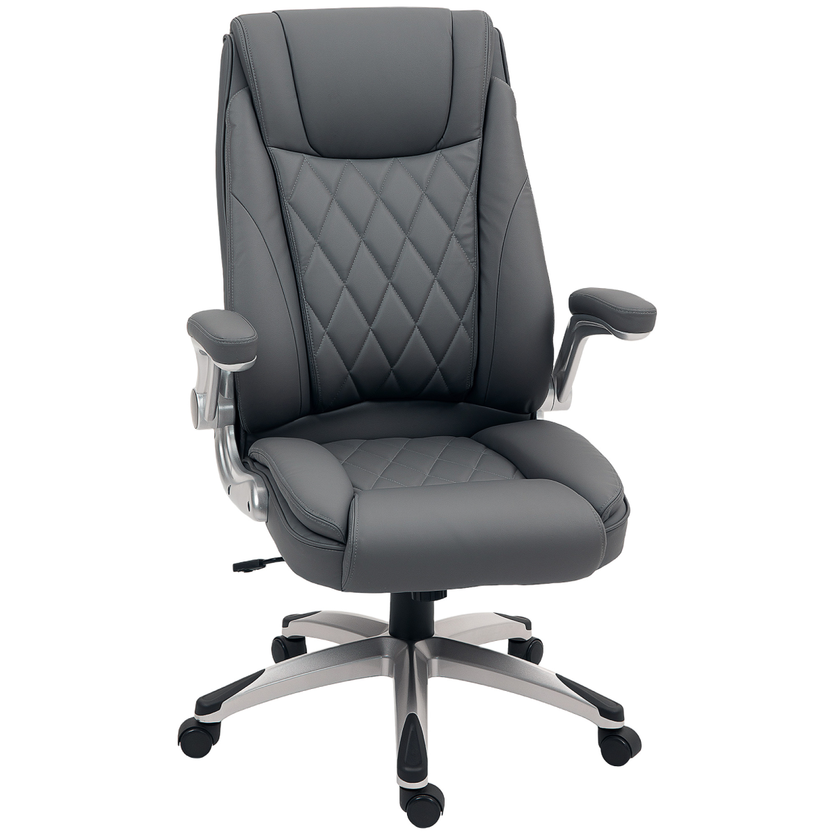 Vinsetto Executive Office Chair High Back With Headrest And Faux Leather For Home Office
