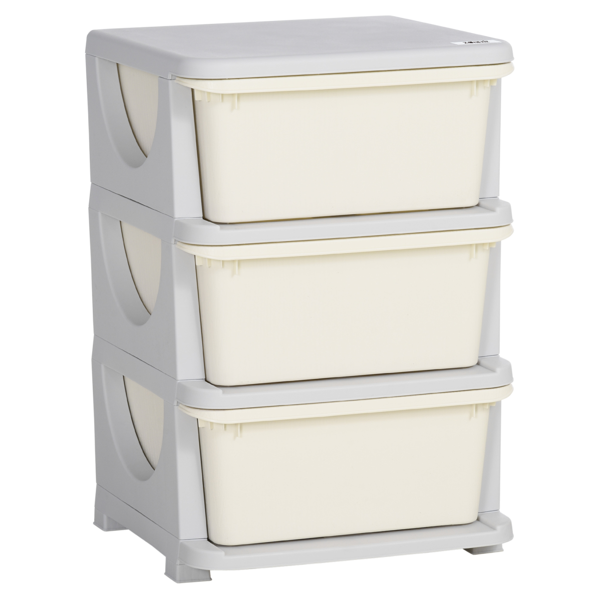 HOMCOM Kids Storage Unit Three Drawer Stable Base - Homcom - Home Symphony