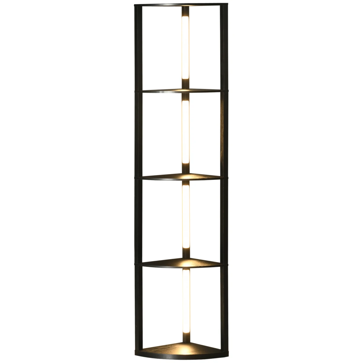 HOMCOM HOMCOM Corner Floor Lamp 39.4 Inch Dimmable LED Light for Living Room - Lamp