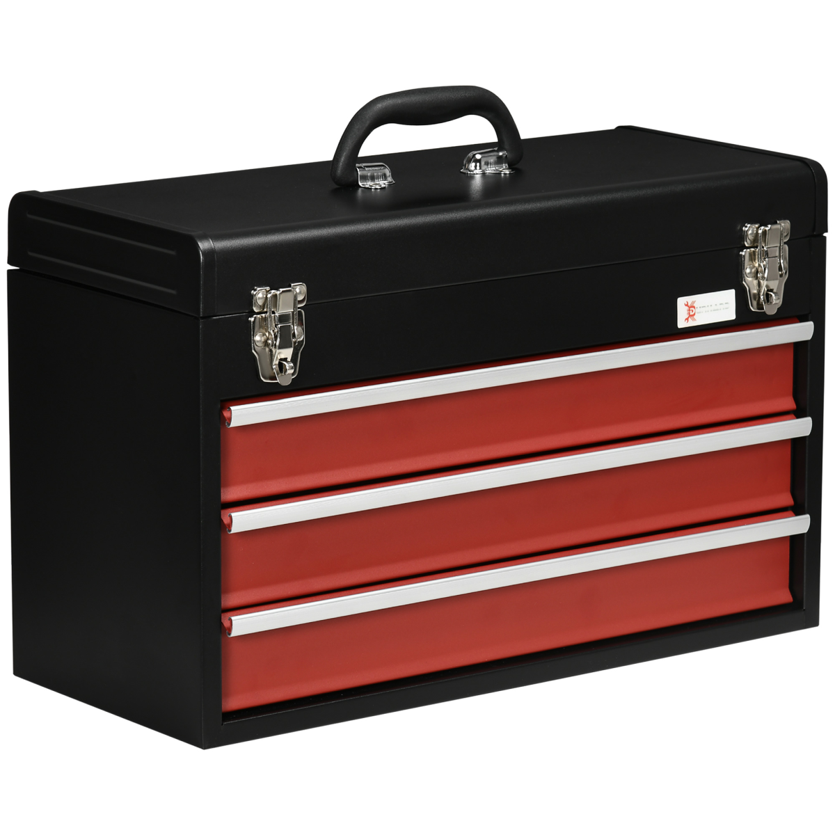Premium Tool Chest 3 Drawer Lockable 51x22x32cm - Unbranded - Home Symphony