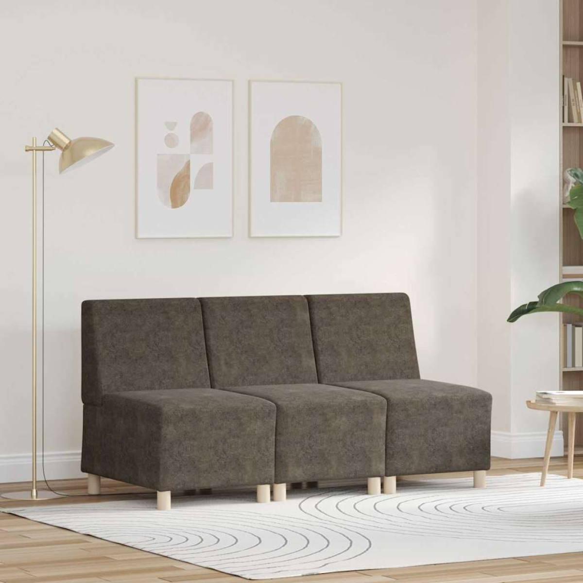 VidaXL Sofa Chair 55x74x82cm Faux Suede LivingRoom - vidaXL - Home Symphony