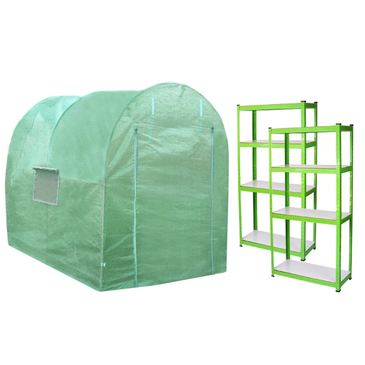 Monster Shop Quality Polytunnel 19mm 4m x 2m Racking Gardeners - Uncategorized Greenhouse
