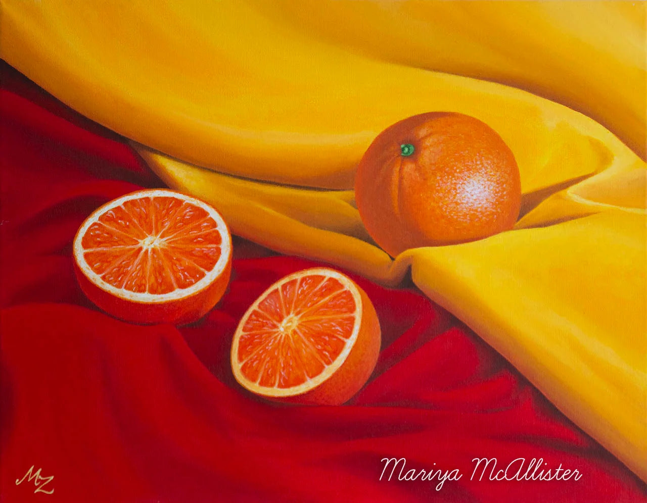 Oranges - Wall Art from Mariya McAllister