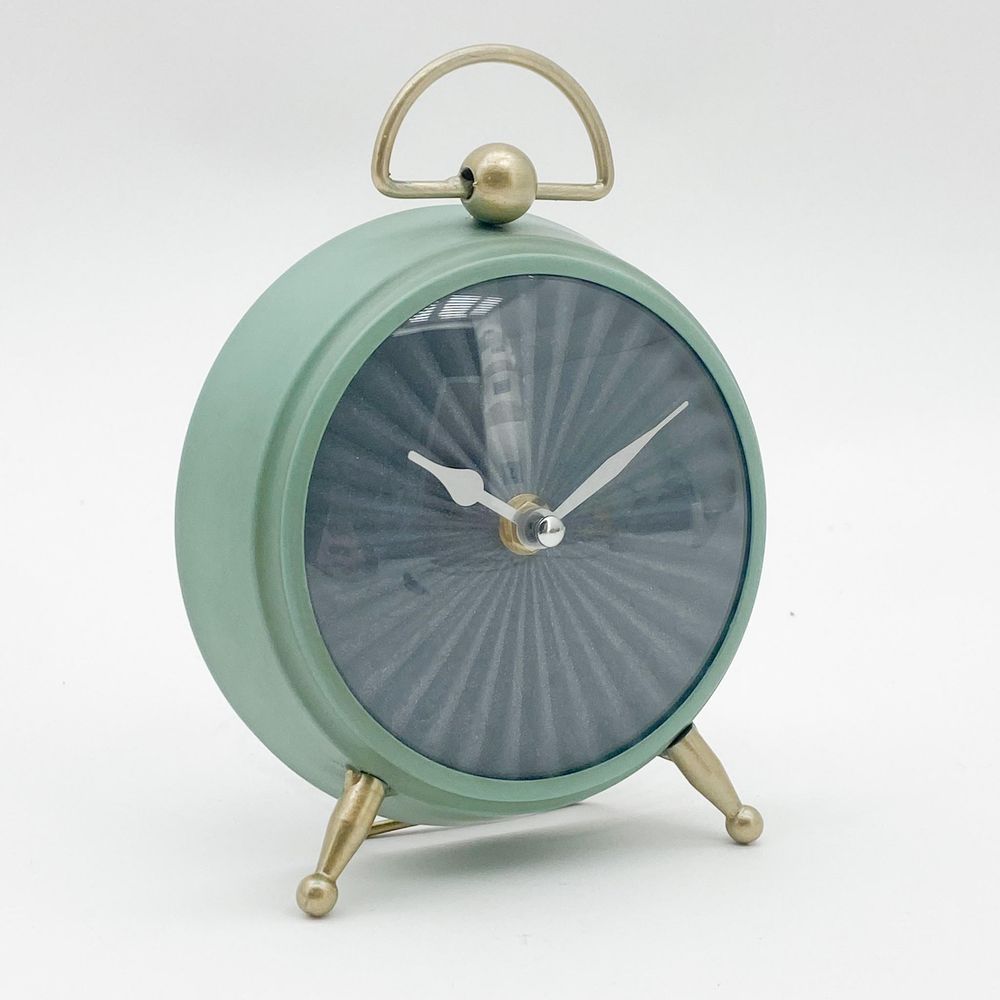 Home Symphony 19cm Table Clock with Elegant Design for Stylish Decor - Clock from MSL
